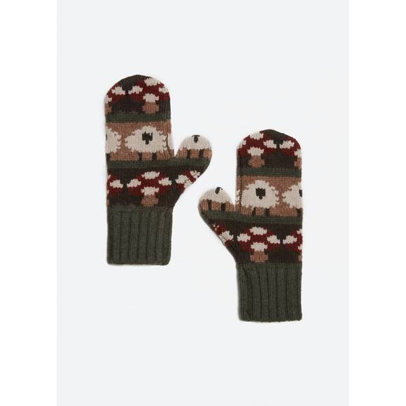 NEW SEA molly knits farm mittens in multi - Picture 2 of 2